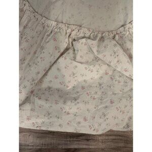 Simply Shabby Chic Candy Twin Fitted Sheet  Pink & Blue Flowers Cottagecore READ